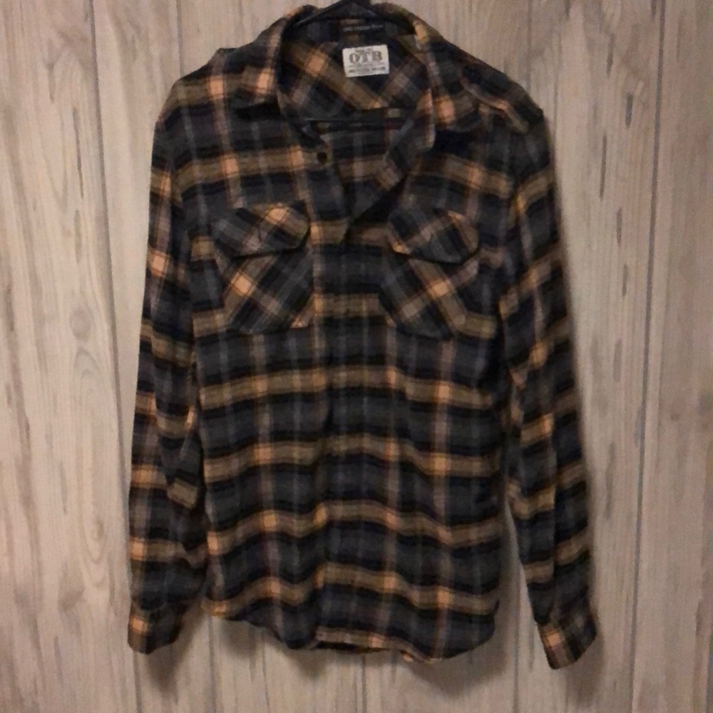 yellow/grey flannel